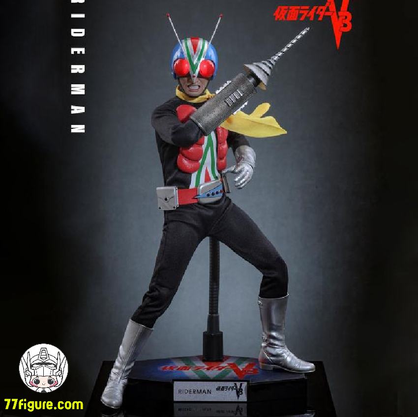 【予約商品】Hot Toys 1/6 TMS185 仮面ライダーV3 ライダーマン 塗装済み可動フィギュア