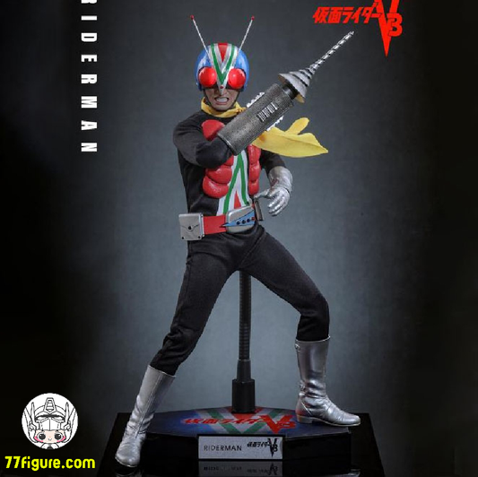 【予約商品】Hot Toys 1/6 TMS185 仮面ライダーV3 ライダーマン 塗装済み可動フィギュア
