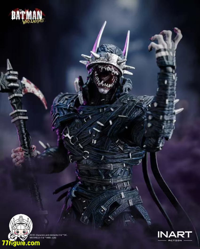 【予約商品】INART 1/12 MAG-C0002 『バットマン ダークナイト』メタル バットマン：笑う男 塗装済み可動フィギュア