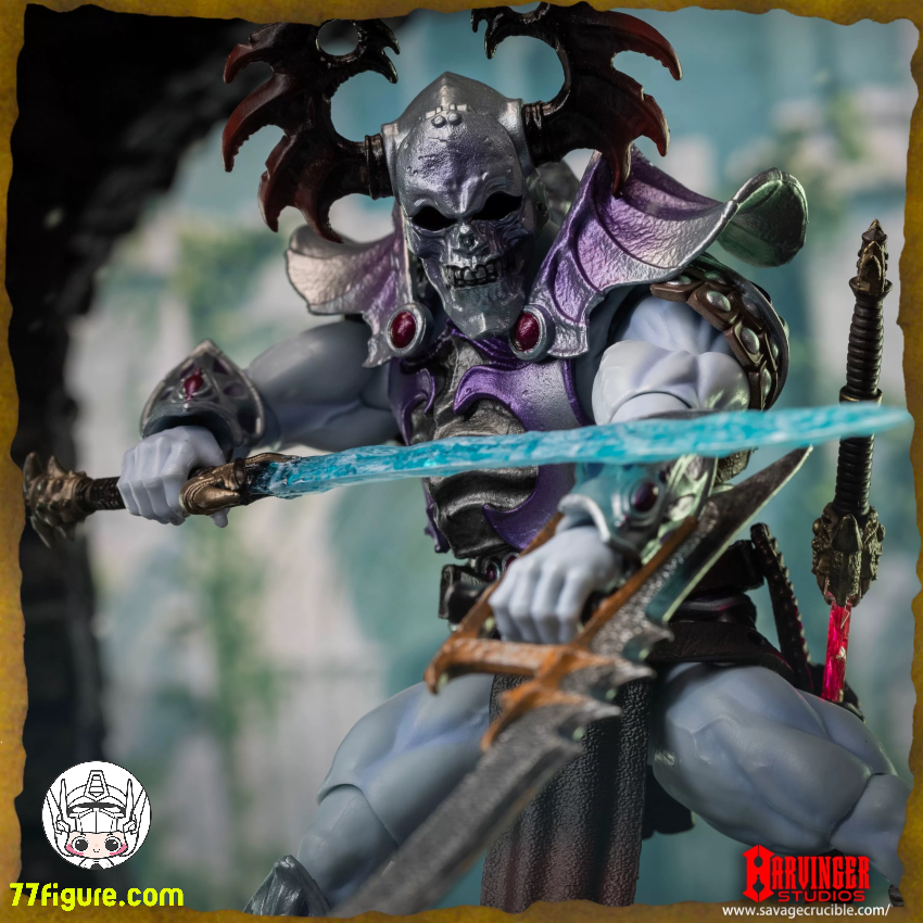 Harvinger Studios 1/12 サヴェッジ・クルーシブル 不死のナラカ 塗装済み可動フィギュア