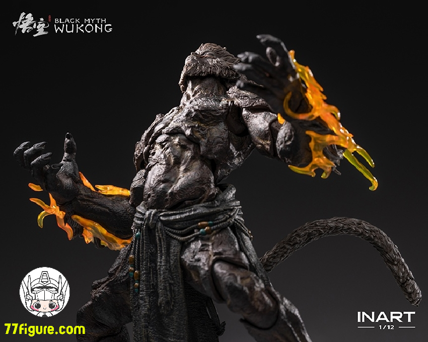 【予約商品】INART 1/12 MAG G0004 ブラックマソン 悟空・石猿 塗装済み可動フィギュア