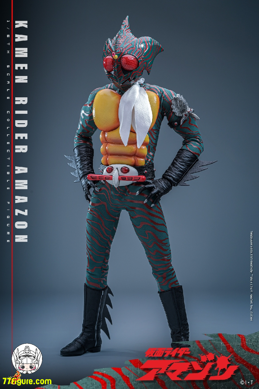 【予約商品】Hot Toys 1/6 TMS184 仮面ライダー アマゾン 塗装済み可動フィギュア