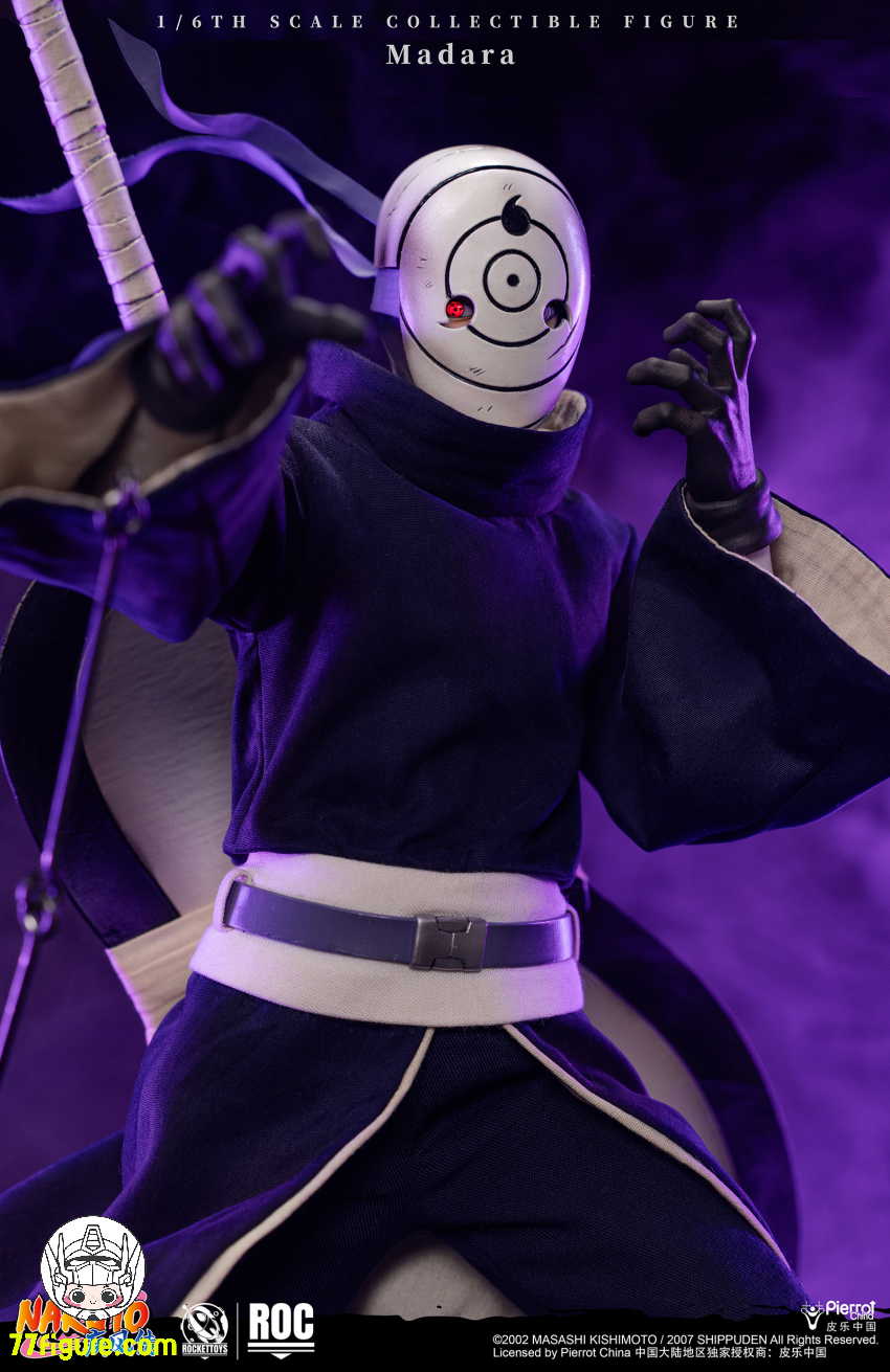 【予約商品】Rocket Toys 1/6 公式公認 『NARUTO -ナルト-』 うちは マダラ 塗装済み可動フィギュア