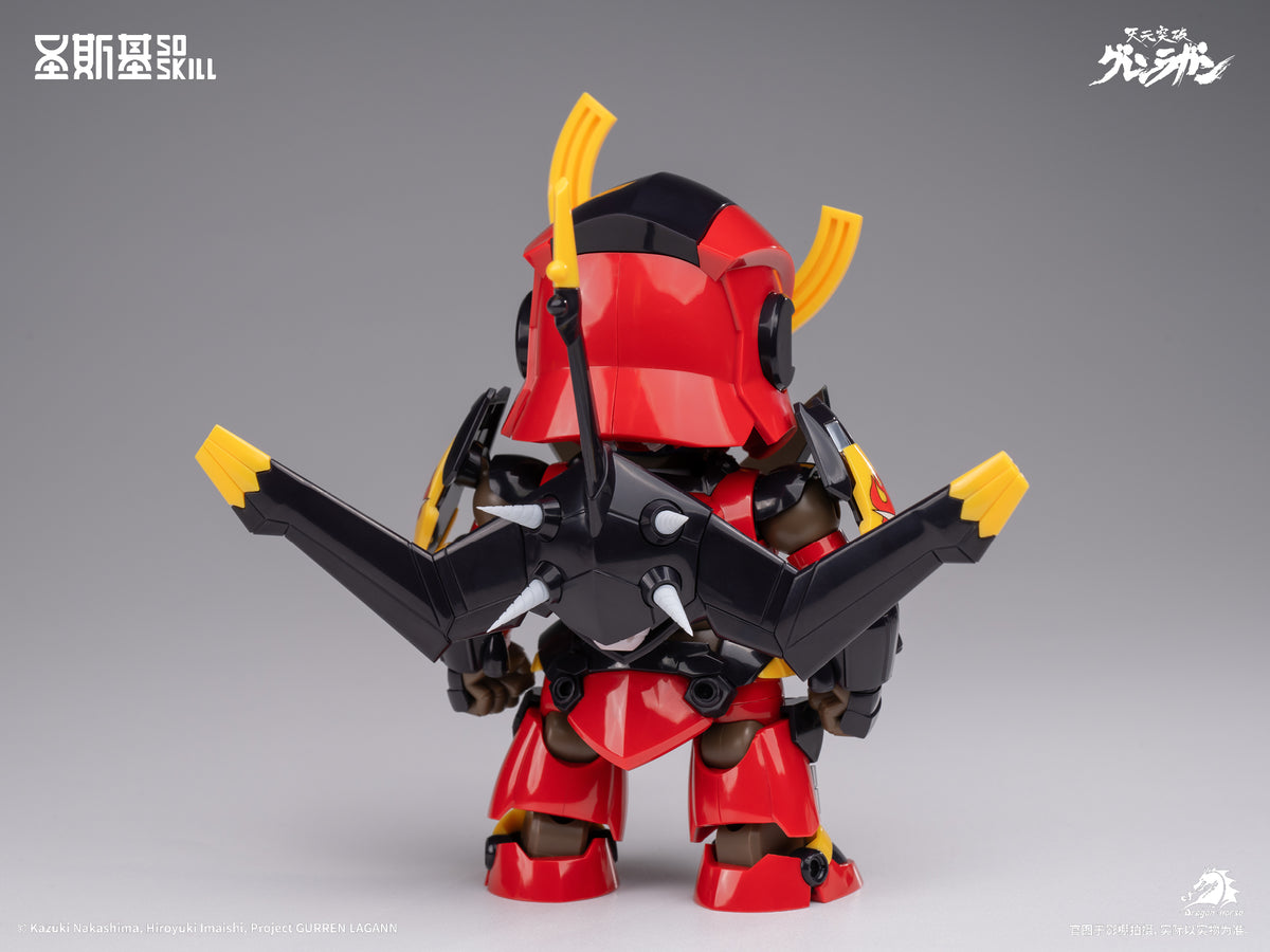 【予約商品】SOSKILL 1/12 SSK-TTGL-01 グレンラガン ちび超可動 プラモデル