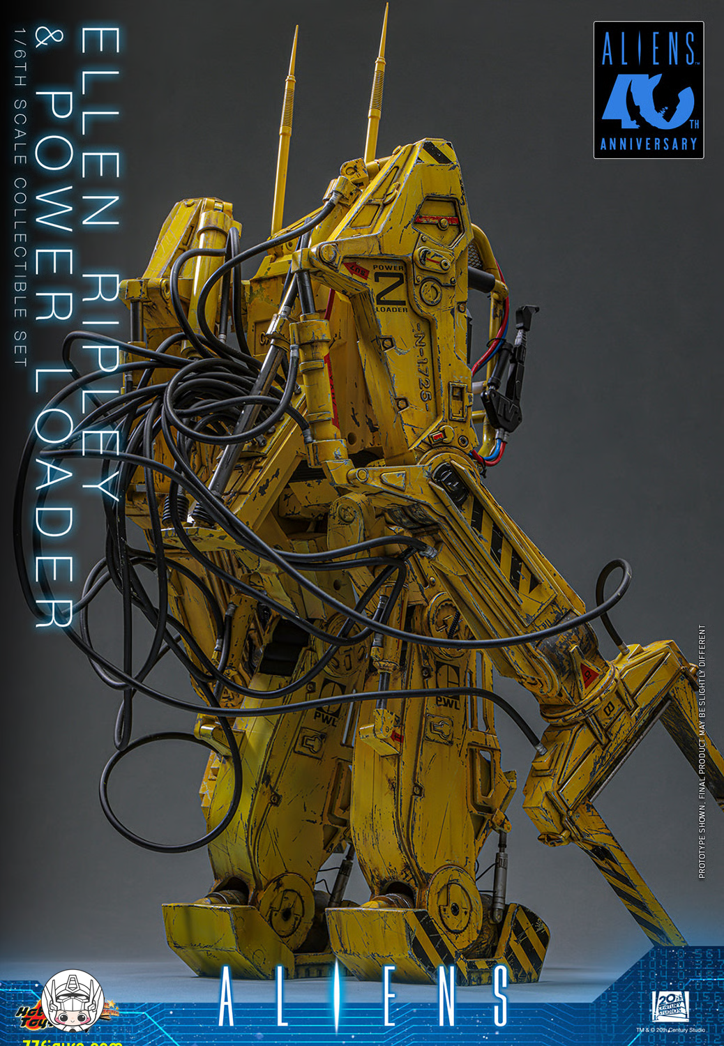 【予約商品】Hot Toys 1/6 MMS923『エイリアン2』エレン・リプリー＆パワーローダー セット 塗装済み可動フィギュア