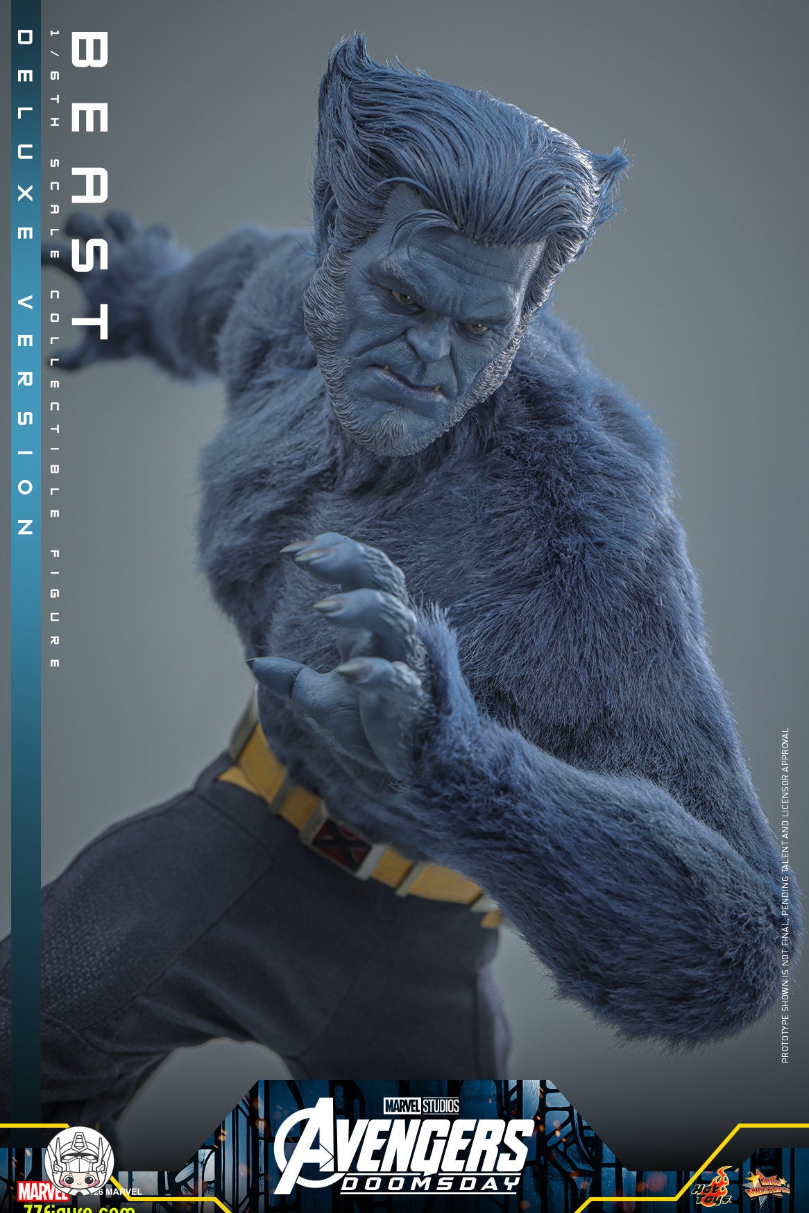 【予約商品】Hot Toys 1/6 アベンジャーズ：ドゥームズデイ ビースト 豪華版 塗装済み可動フィギュア