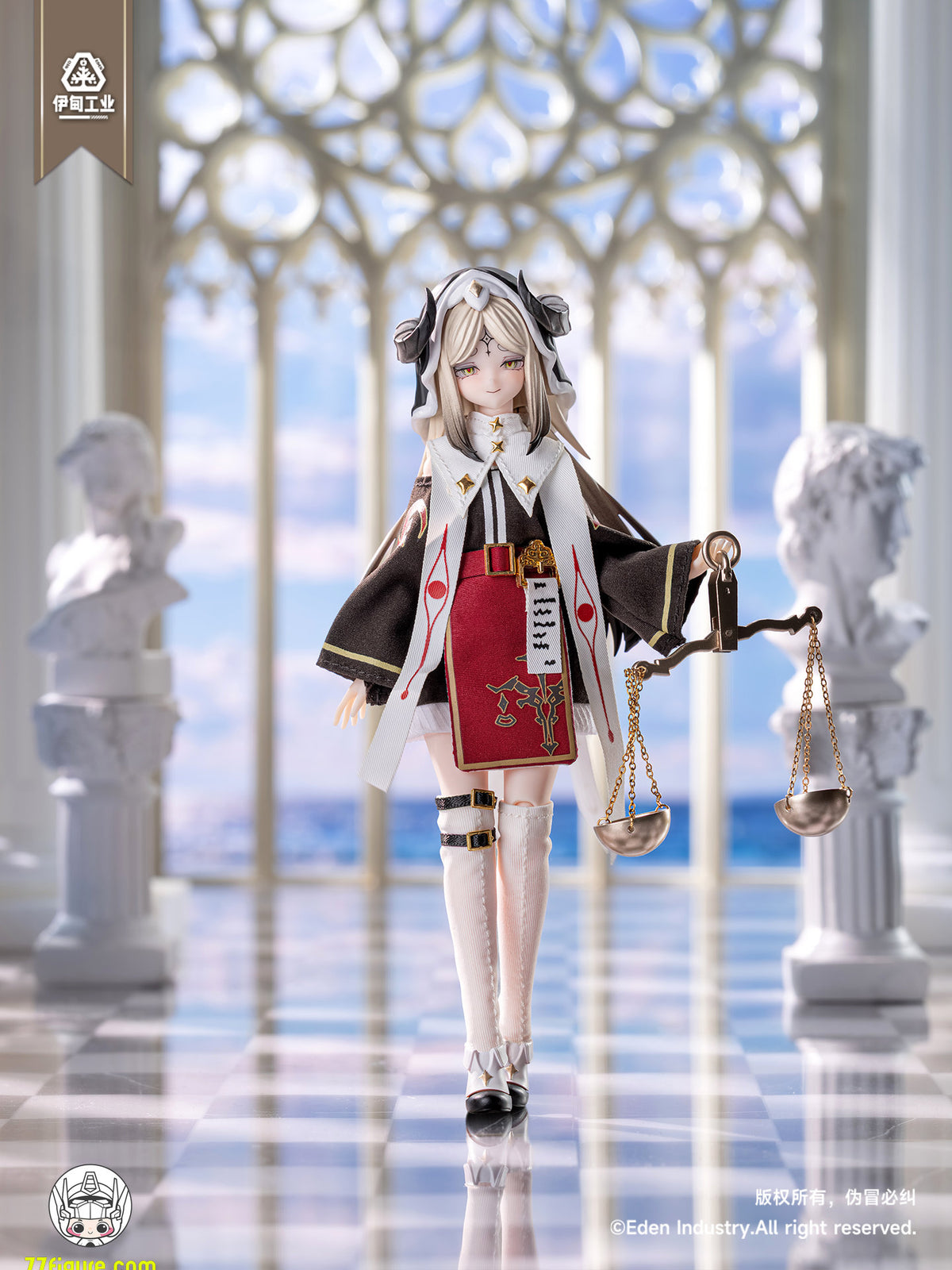 【予約商品】Eden Industry 黒鉄レクイエム2：楽園の黄昏 7体セット 塗装済み可動フィギュア