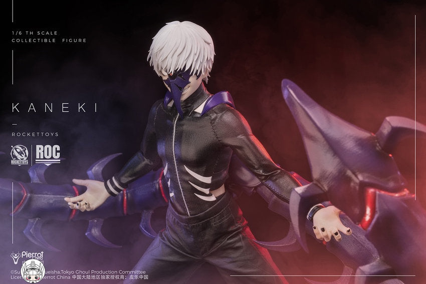 【予約商品】Rocket Toys 1/6『東京喰種トーキョーグール』金木研 戦闘服Ver. 塗装済み可動フィギュア