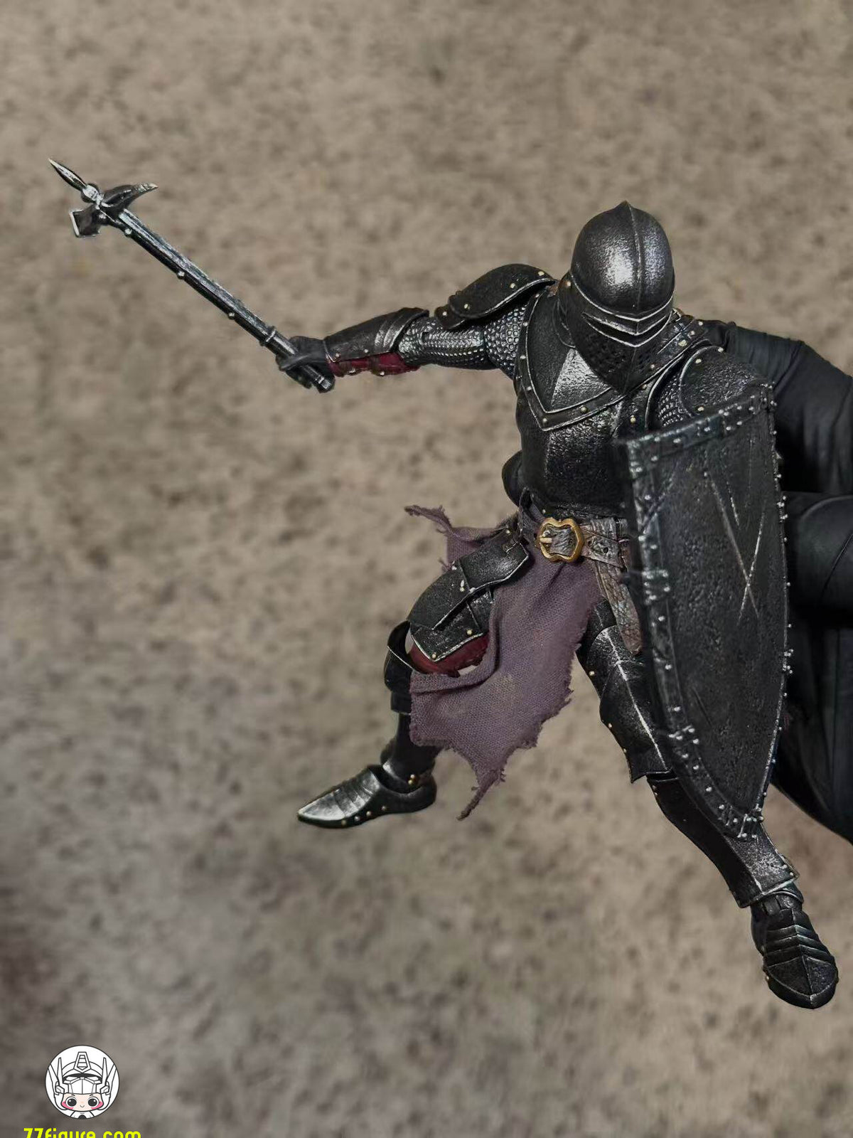 【予約商品】Harvinger Studios 1/12 サベージ・クルーシブル サー・カシアン 塗装済み可動フィギュア