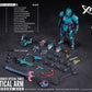 【予約商品】Powerspotoy Xpedion 1/12 モトディアン＆プラットフォーム 豪華版 塗装済み可動フィギュア