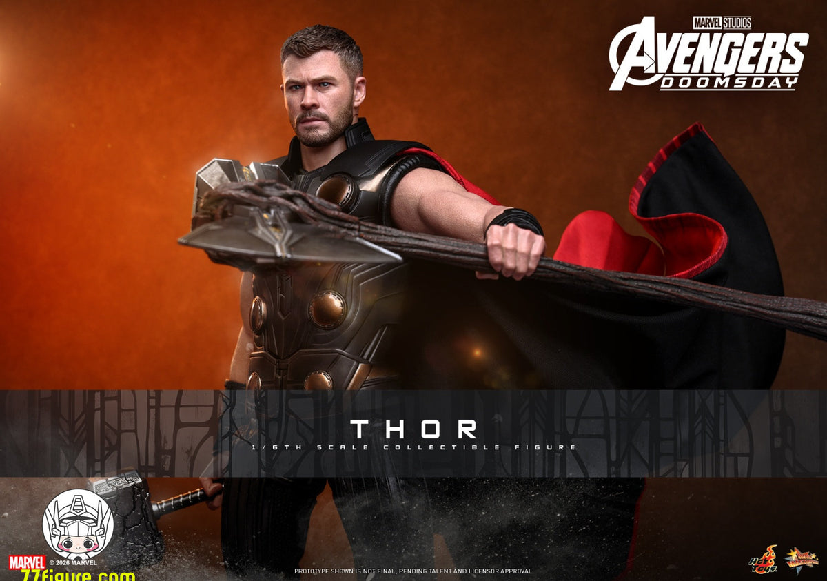 【予約商品】Hot Toys 1/6 MMS918『アベンジャーズ：ドゥームズデイ』ソー 通常版 塗装済み可動フィギュア