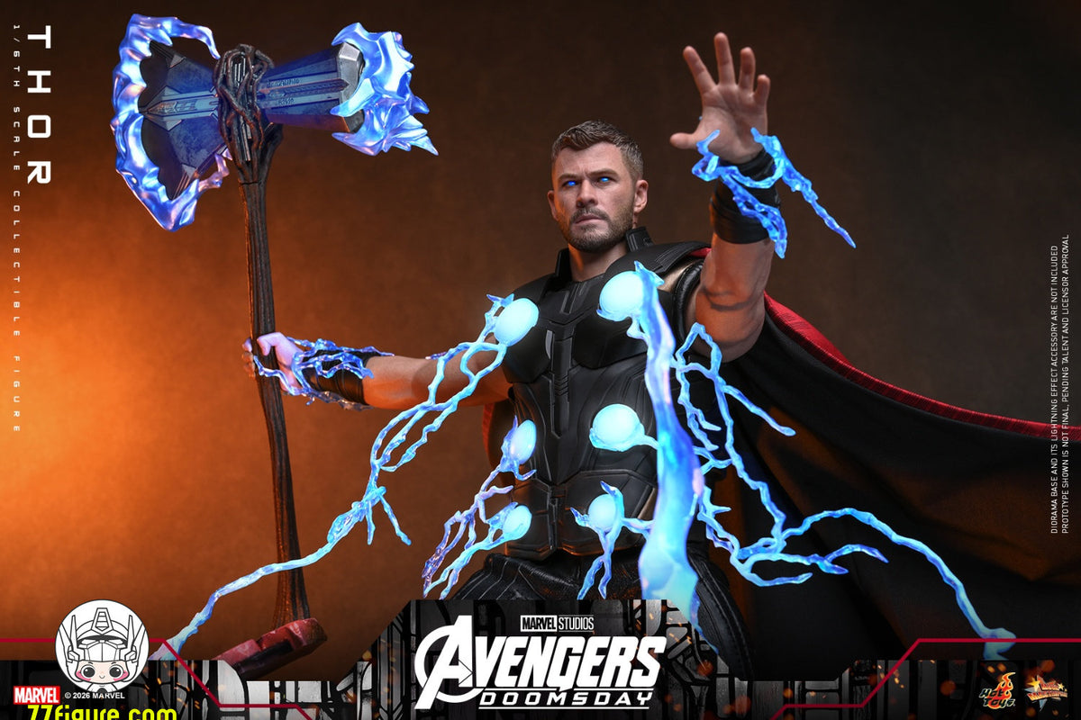 【予約商品】Hot Toys 1/6 MMS918『アベンジャーズ：ドゥームズデイ』ソー 通常版 塗装済み可動フィギュア