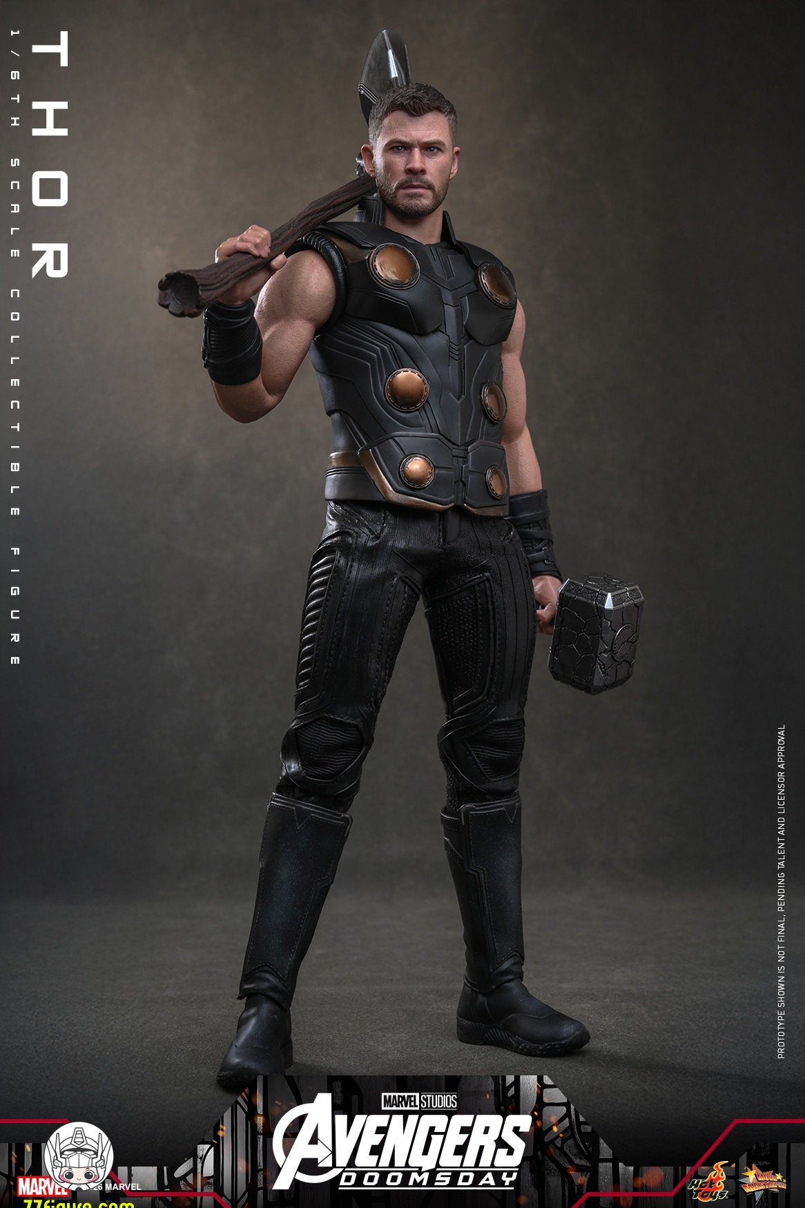 【予約商品】Hot Toys 1/6 MMS918『アベンジャーズ：ドゥームズデイ』ソー 通常版 塗装済み可動フィギュア