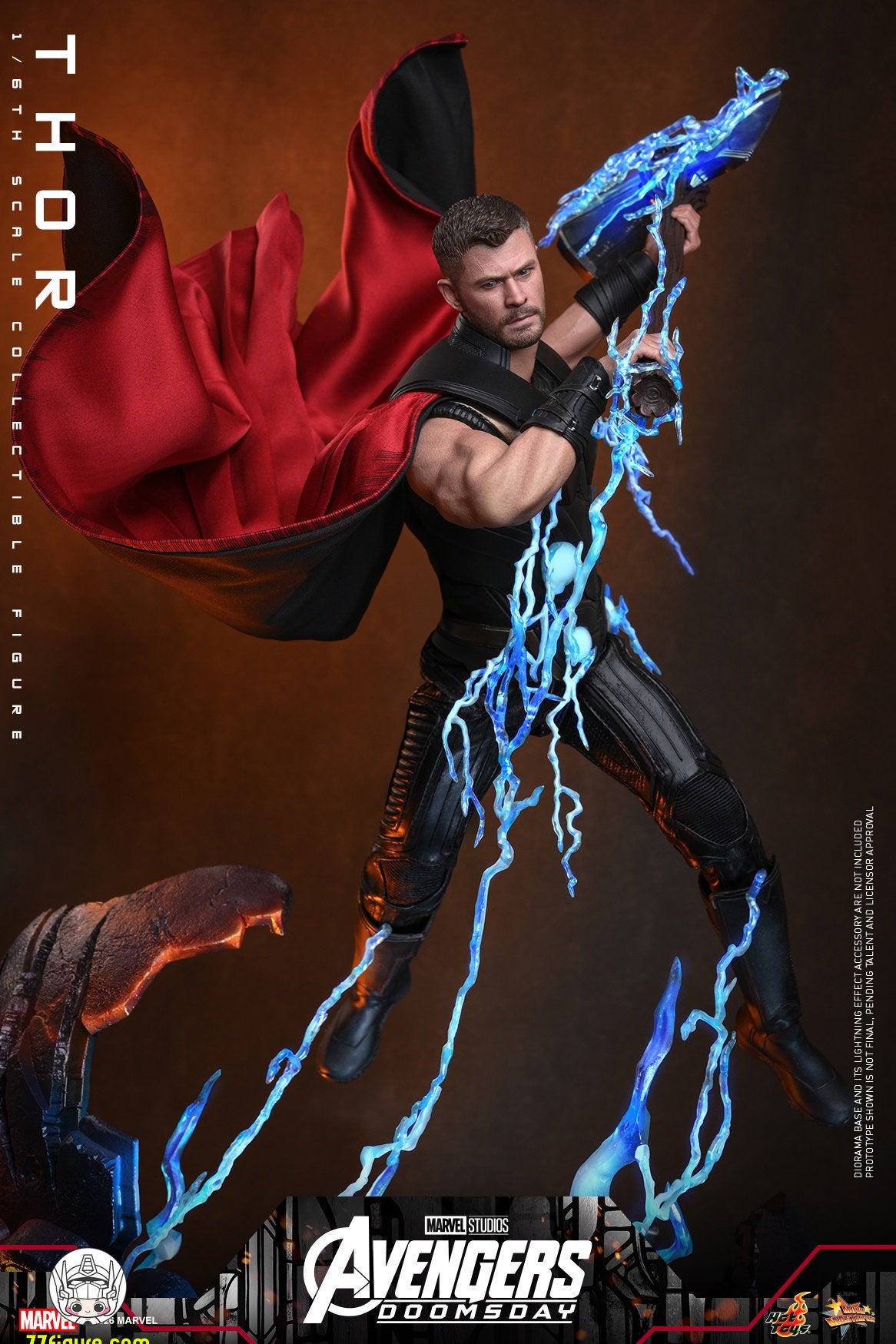 【予約商品】Hot Toys 1/6 MMS918『アベンジャーズ：ドゥームズデイ』ソー 通常版 塗装済み可動フィギュア