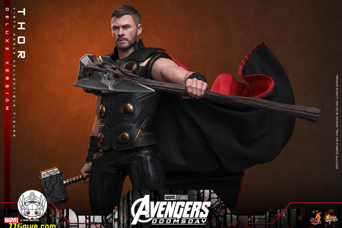 【予約商品】Hot Toys 1/6 MMS919『アベンジャーズ：ドゥームズデイ』ソー 豪華版 塗装済み可動フィギュア