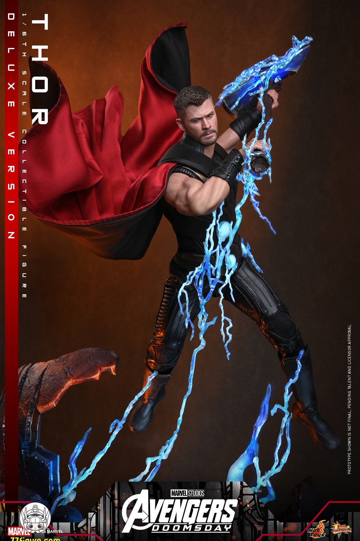 【予約商品】Hot Toys 1/6 MMS919『アベンジャーズ：ドゥームズデイ』ソー 豪華版 塗装済み可動フィギュア