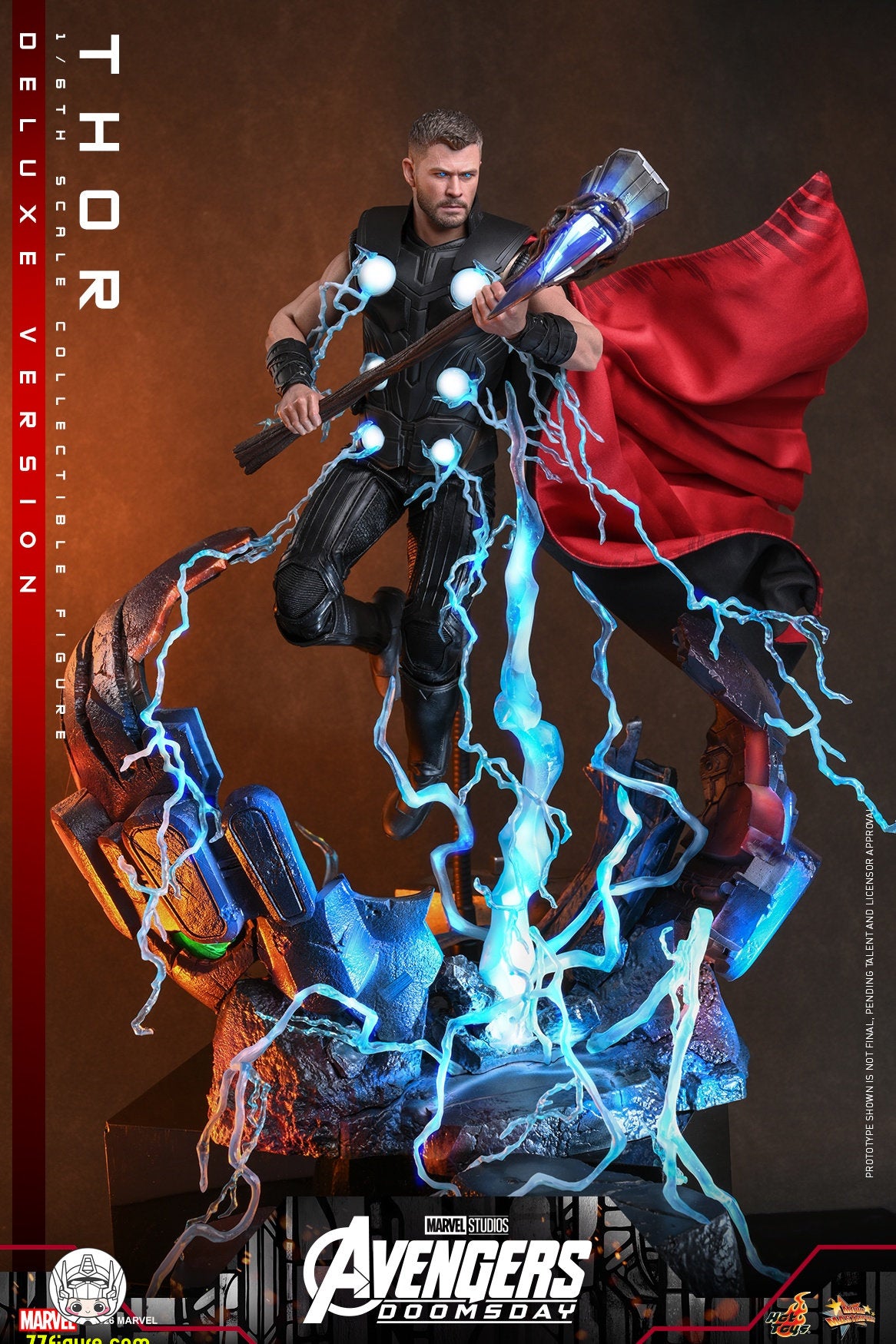 【予約商品】Hot Toys 1/6 MMS919『アベンジャーズ：ドゥームズデイ』ソー 豪華版 塗装済み可動フィギュア