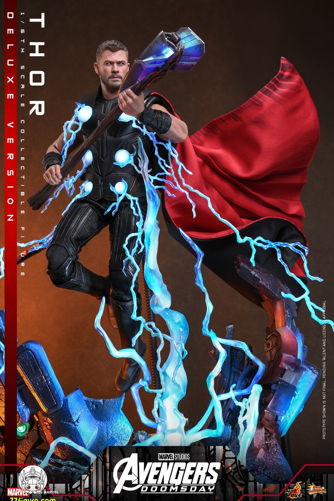 【予約商品】Hot Toys 1/6 MMS919『アベンジャーズ：ドゥームズデイ』ソー 豪華版 塗装済み可動フィギュア
