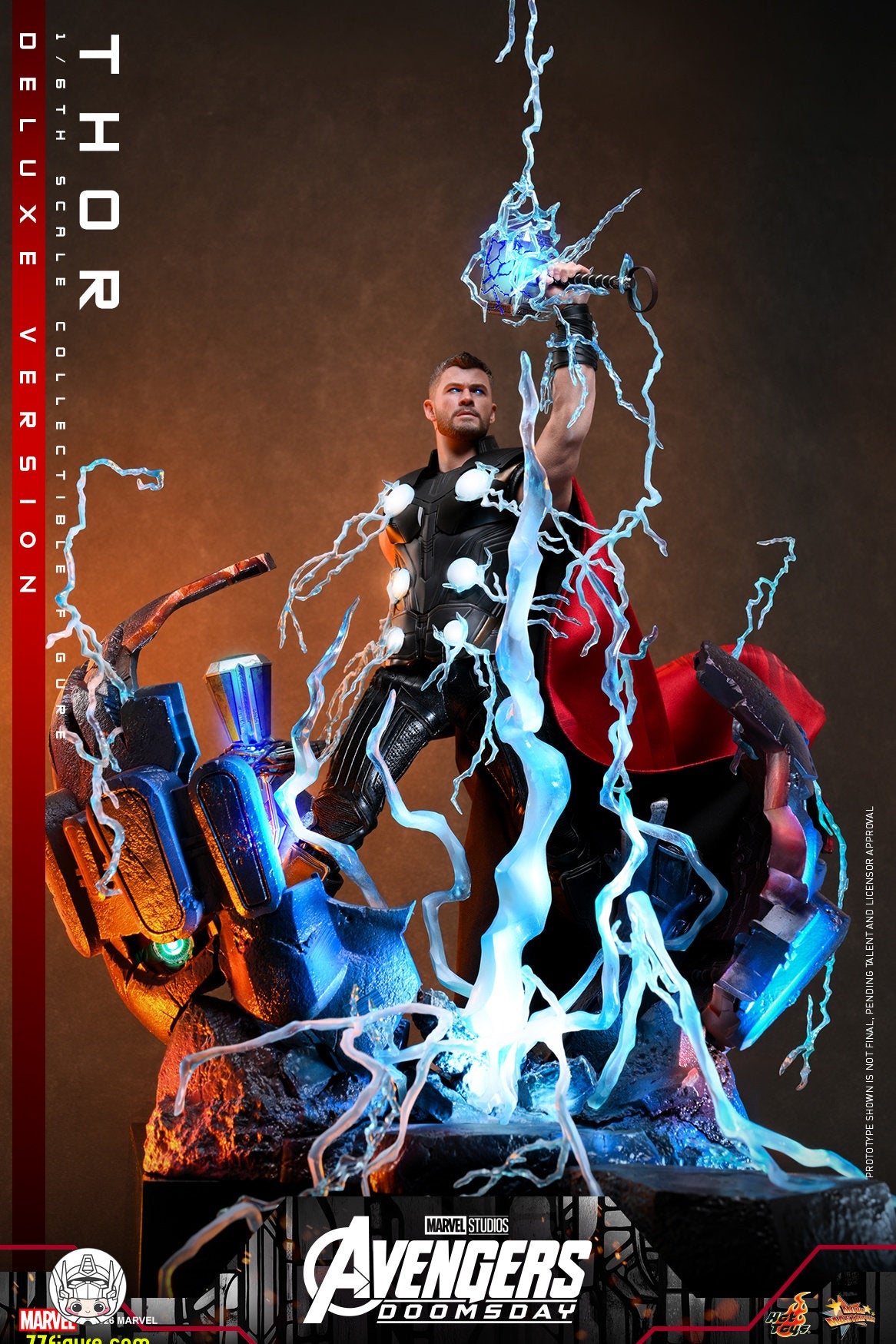 【予約商品】Hot Toys 1/6 MMS919『アベンジャーズ：ドゥームズデイ』ソー 豪華版 塗装済み可動フィギュア