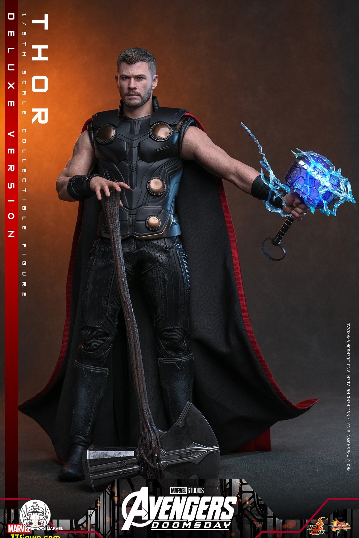 【予約商品】Hot Toys 1/6 MMS919『アベンジャーズ：ドゥームズデイ』ソー 豪華版 塗装済み可動フィギュア