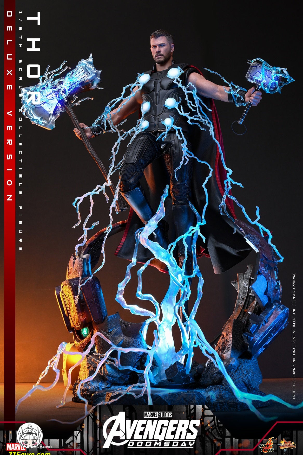【予約商品】Hot Toys 1/6 MMS919『アベンジャーズ：ドゥームズデイ』ソー 豪華版 塗装済み可動フィギュア