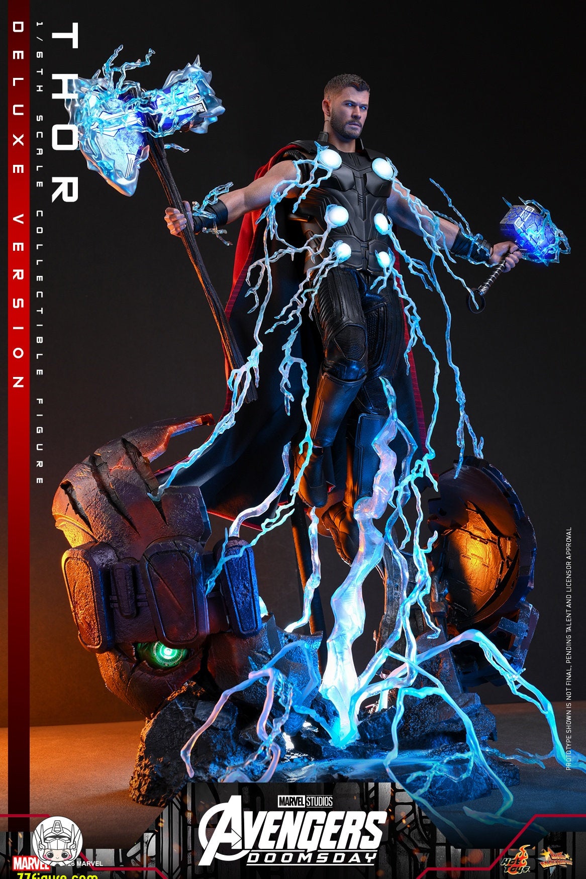 【予約商品】Hot Toys 1/6 MMS919『アベンジャーズ：ドゥームズデイ』ソー 豪華版 塗装済み可動フィギュア