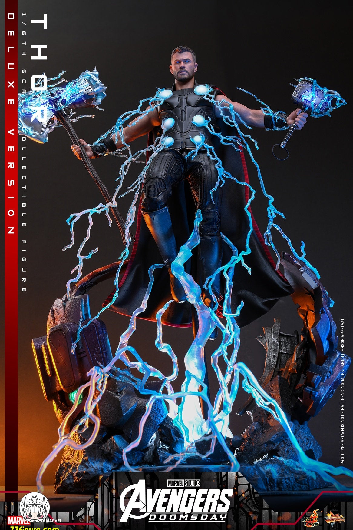 【予約商品】Hot Toys 1/6 MMS919『アベンジャーズ：ドゥームズデイ』ソー 豪華版 塗装済み可動フィギュア