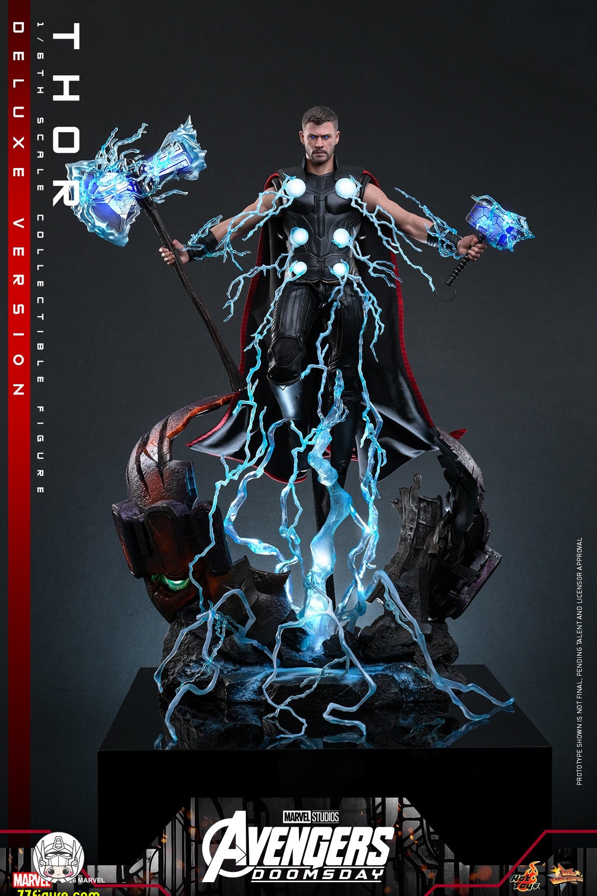 【予約商品】Hot Toys 1/6 MMS919『アベンジャーズ：ドゥームズデイ』ソー 豪華版 塗装済み可動フィギュア