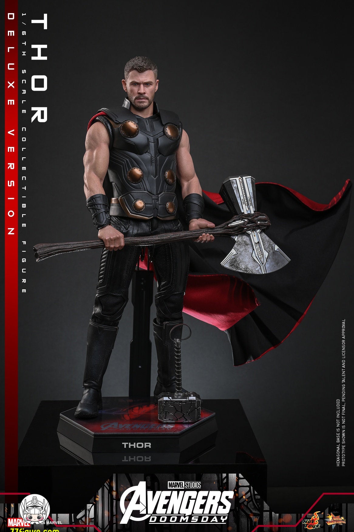 【予約商品】Hot Toys 1/6 MMS919『アベンジャーズ：ドゥームズデイ』ソー 豪華版 塗装済み可動フィギュア