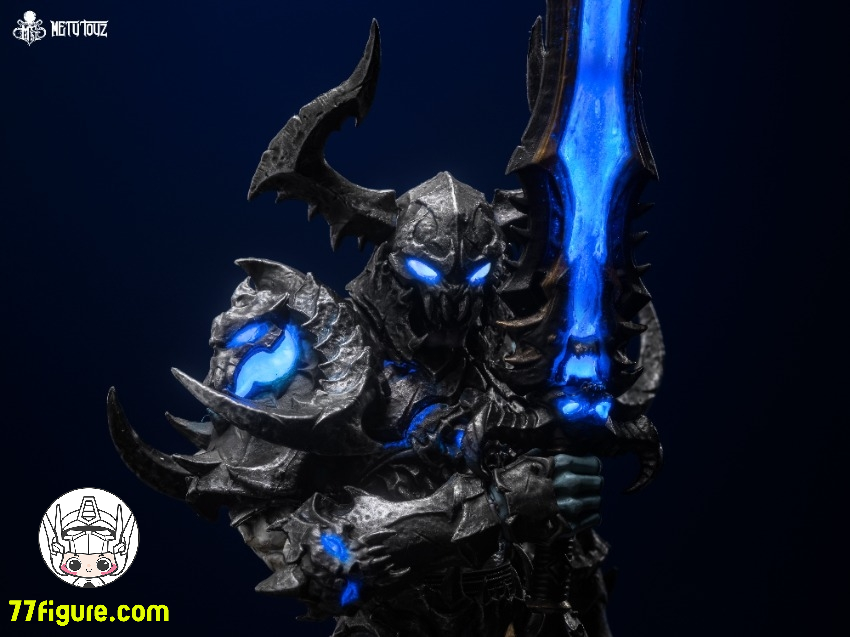 【予約商品】Mety Toyz 1/10  デスナイト フロストボーン サラナー 塗装済み可動フィギュア