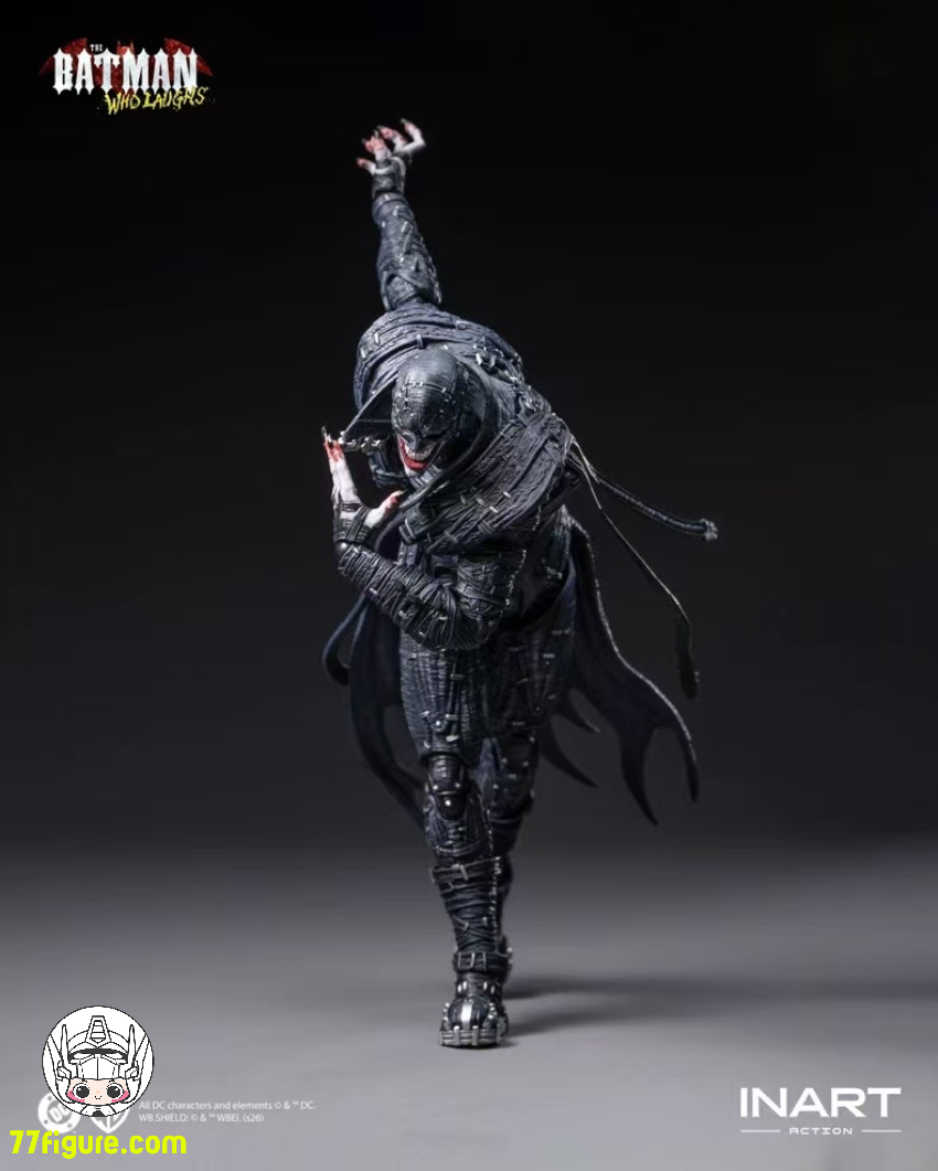 【予約商品】INART 1/12 MAG-C0002 『バットマン ダークナイト』メタル バットマン：笑う男 塗装済み可動フィギュア