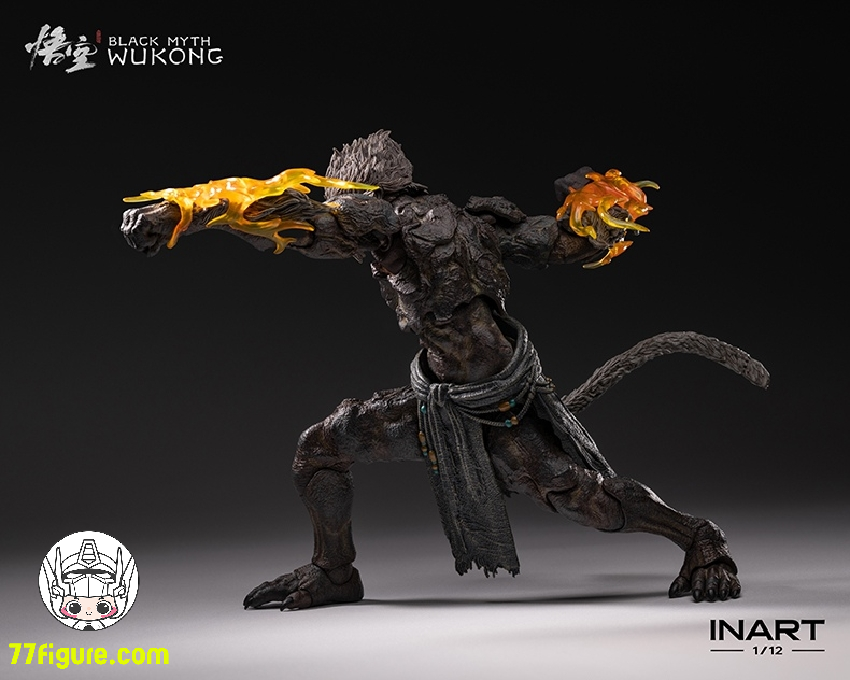 【予約商品】INART 1/12 MAG G0004 ブラックマソン 悟空・石猿 塗装済み可動フィギュア