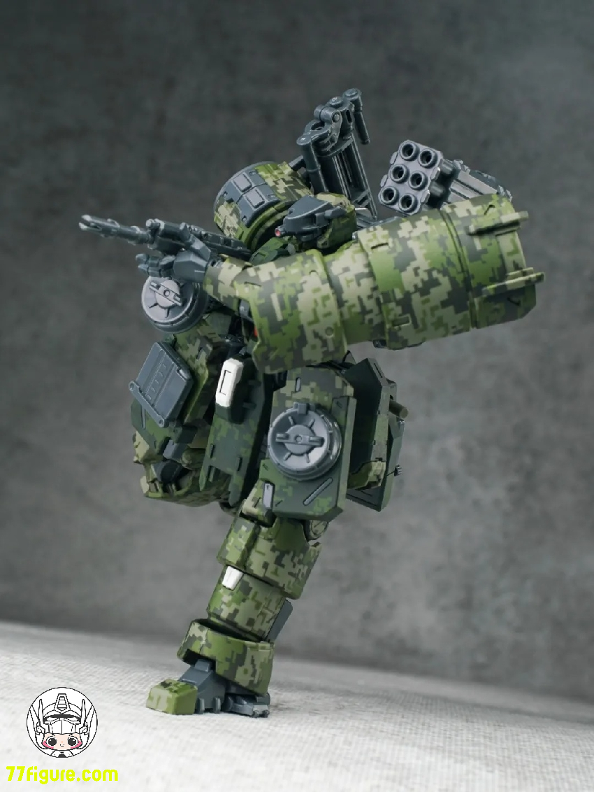 酋長大陸 1/44 超動騎兵 バスターモード ザロフ デジタル迷彩ver. プラモデル