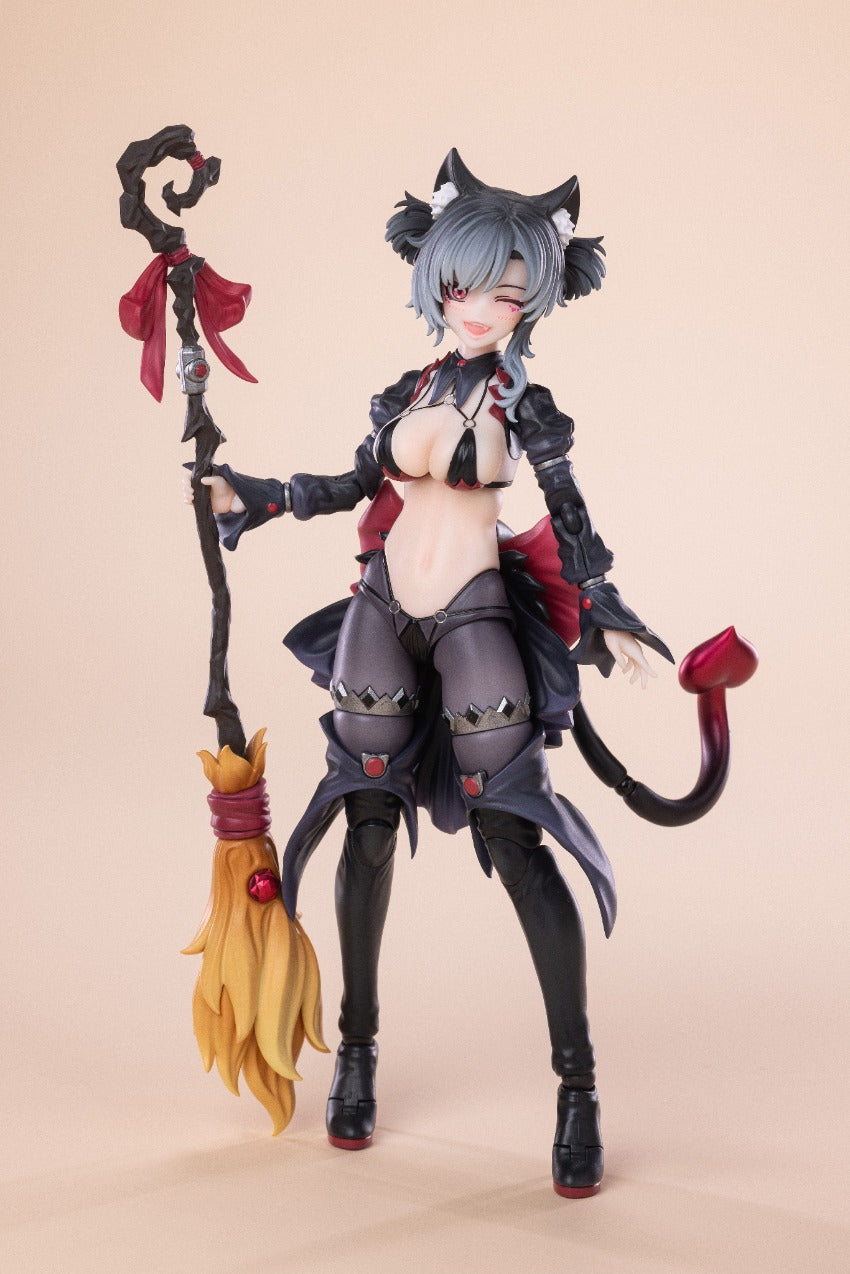 【先行販売】次元具像 1/12 見習い魔女 星川猫 塗装済み可動フィギュア