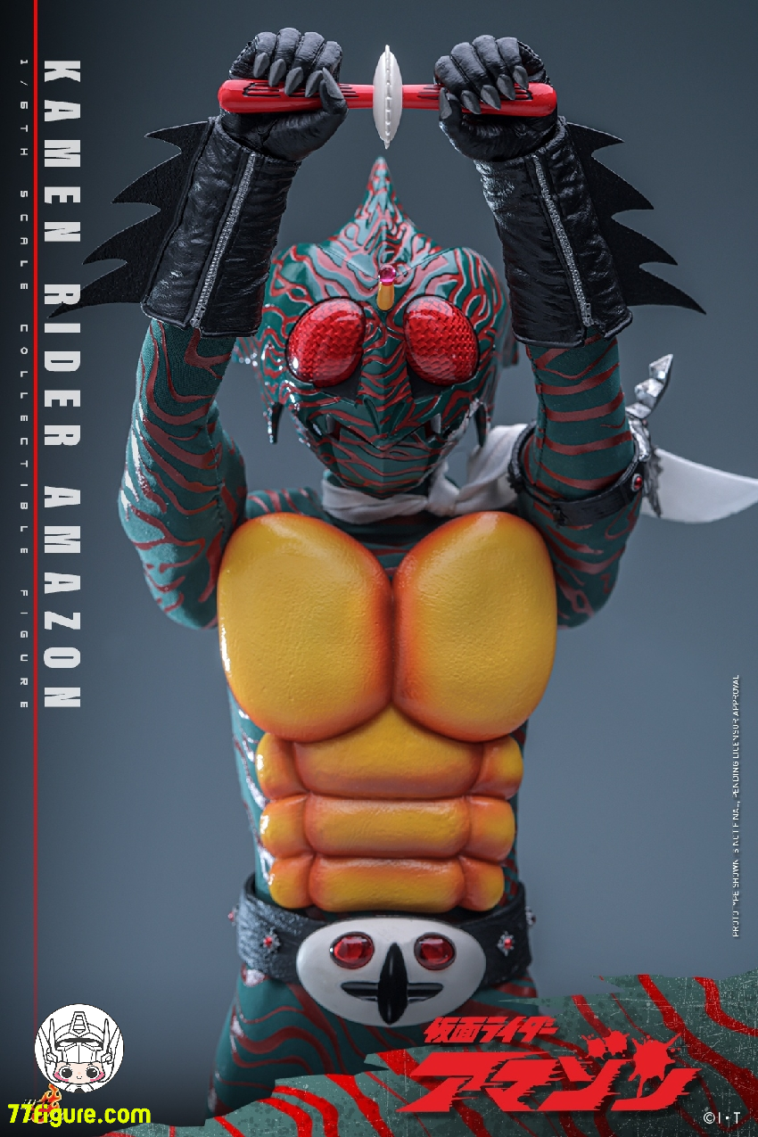 【予約商品】Hot Toys 1/6 TMS184 仮面ライダー アマゾン 塗装済み可動フィギュア