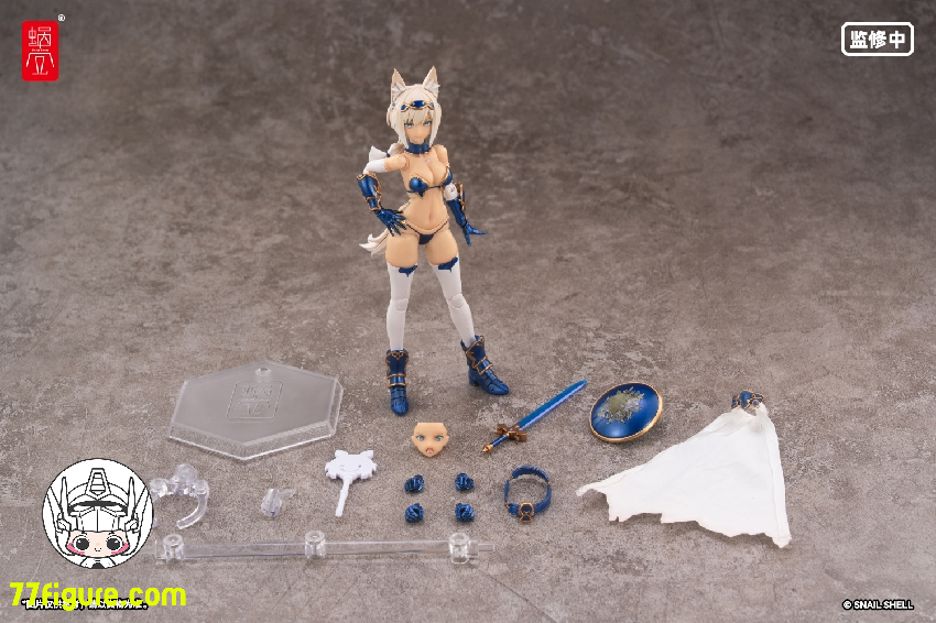 【予約商品】蝸之殻(スネイルシェル) 1/12 RPG-05 勇者 迅狼ウルフ 塗装済み可動フィギュア