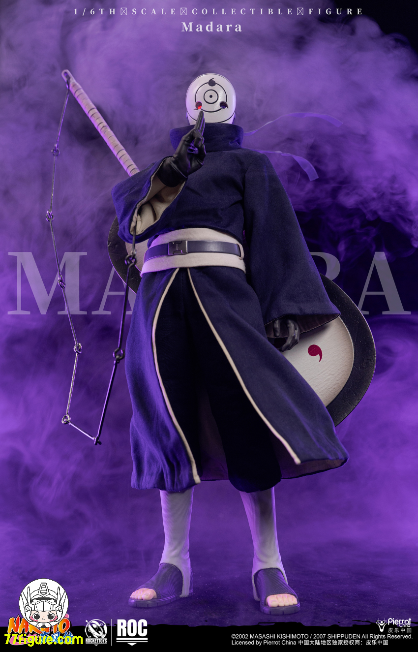 【予約商品】Rocket Toys 1/6 公式公認 『NARUTO -ナルト-』 うちは マダラ 塗装済み可動フィギュア