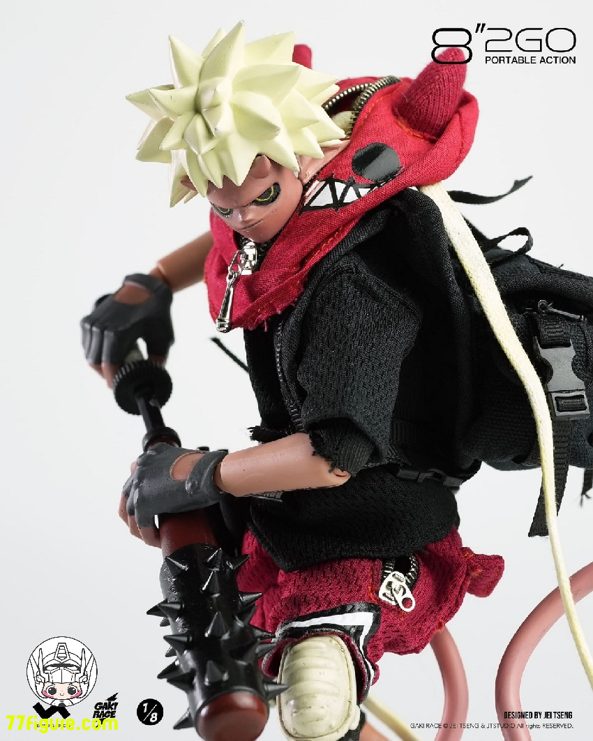 【予約商品】JT Studio 1/8 2GO ガキレース ザイキ 豪華版 塗装済み可動フィギュア