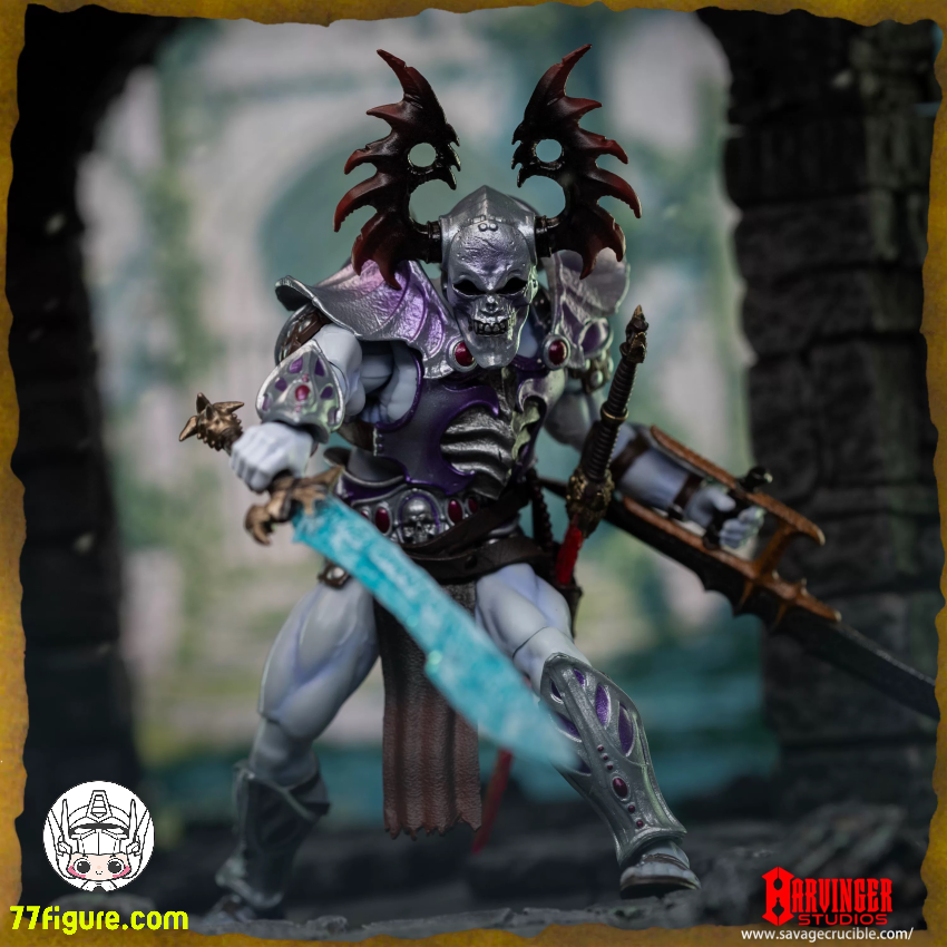 Harvinger Studios 1/12 サヴェッジ・クルーシブル 不死のナラカ 塗装済み可動フィギュア