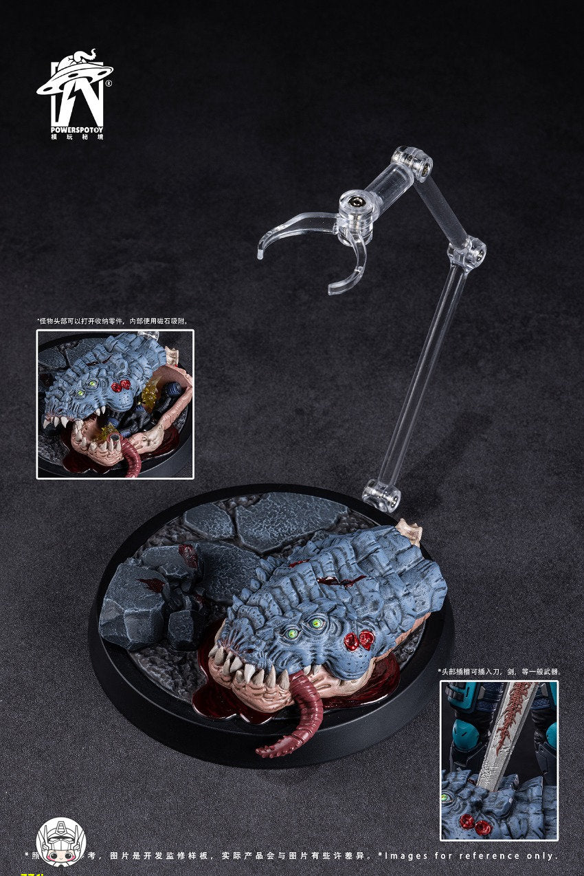 【予約商品】Powerspotoy Xpedion 1/12 モトディアン＆プラットフォーム 豪華版 塗装済み可動フィギュア