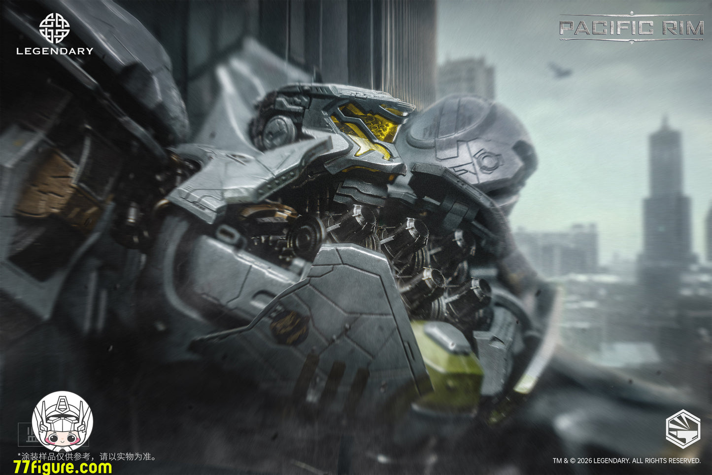 【予約商品】HeavyMecha パシフィック・リム ストライカー・エウレカ 塗装済み可動フィギュア