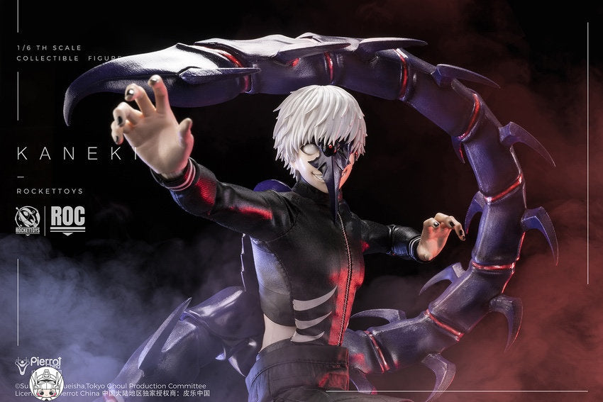 【予約商品】Rocket Toys 1/6『東京喰種トーキョーグール』金木研 戦闘服Ver. 塗装済み可動フィギュア