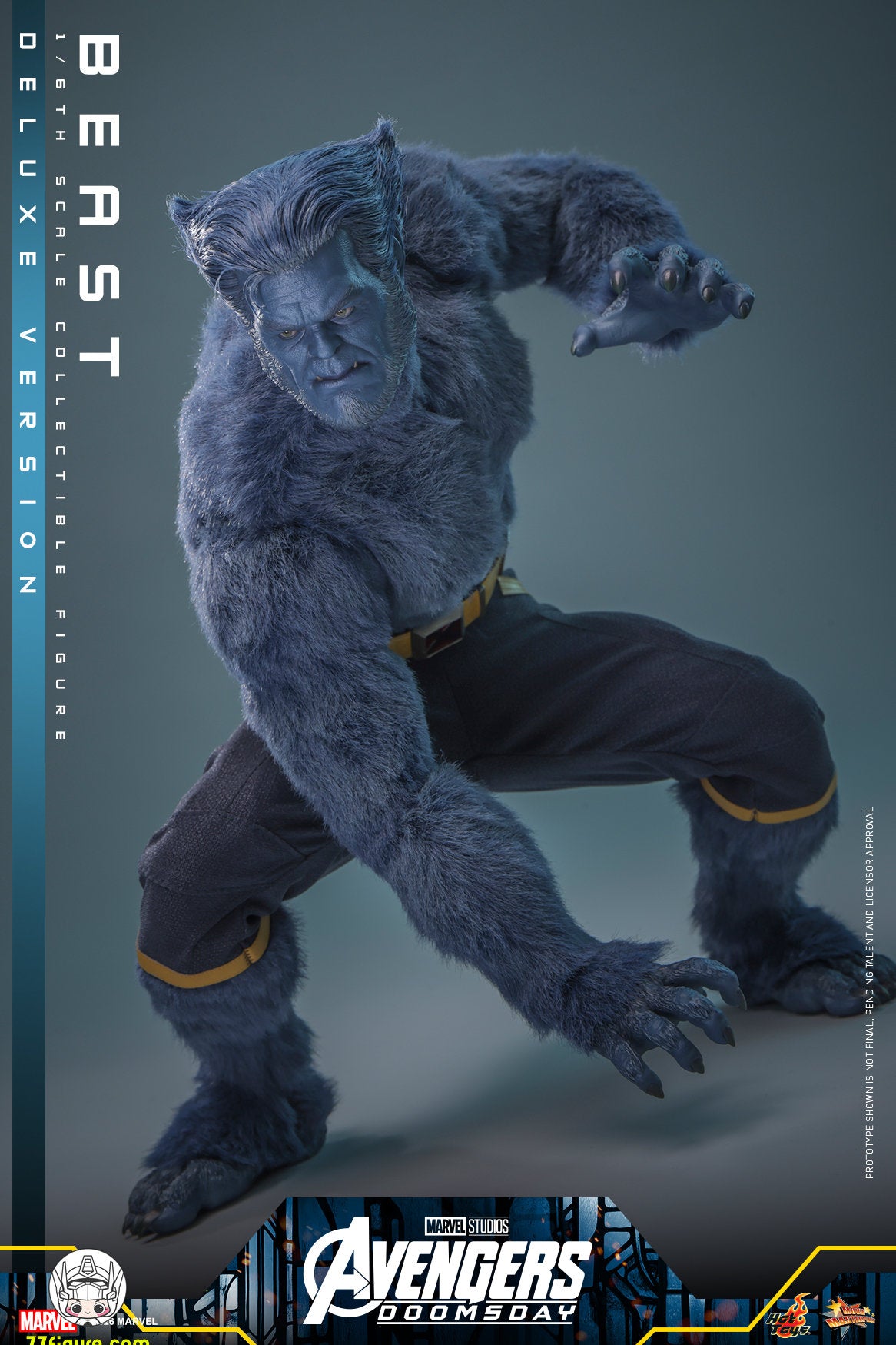 【予約商品】Hot Toys 1/6 アベンジャーズ：ドゥームズデイ ビースト 豪華版 塗装済み可動フィギュア