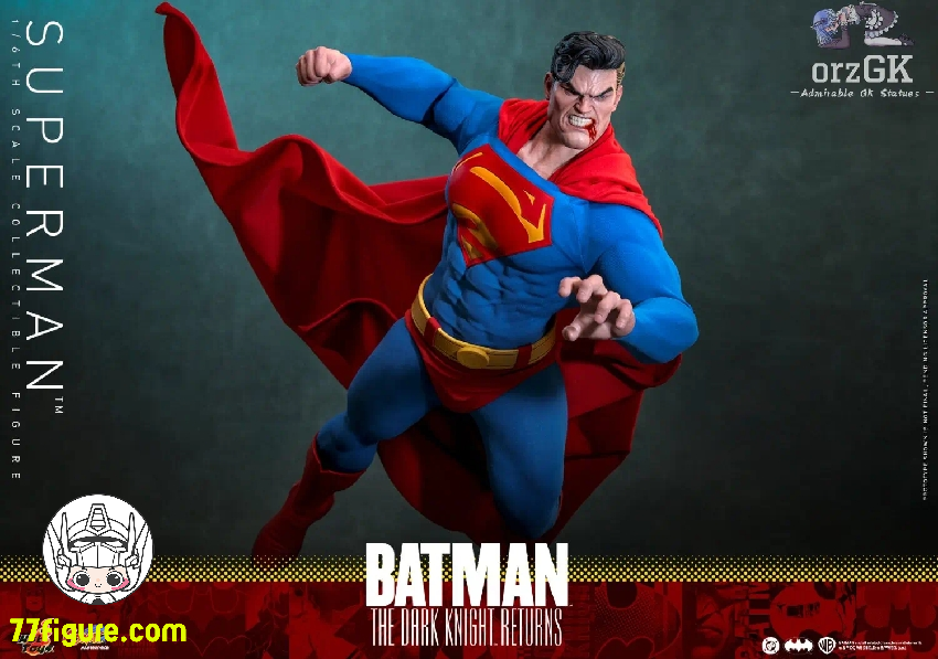 【予約商品】Hot Toys 1/6 CMS032『バットマン：ダークナイト・リターンズ』スーパーマン ダブルヘッド Ver. 塗装済み可動フィギュア