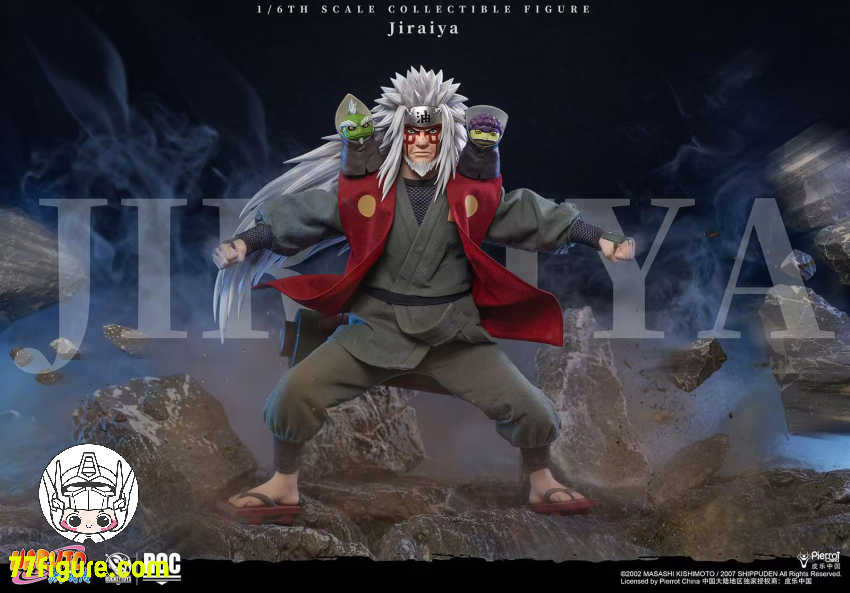 【予約商品】Rocket Toys 1/6 『NARUTO -ナルト-（疾風伝）』自来也 豪華版 塗装済み可動フィギュア