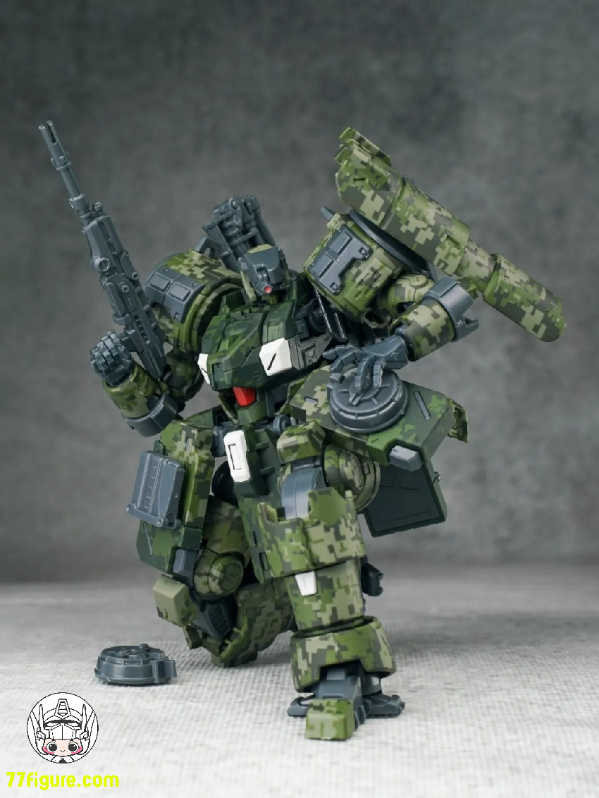酋長大陸 1/44 超動騎兵 バスターモード ザロフ デジタル迷彩ver. プラモデル