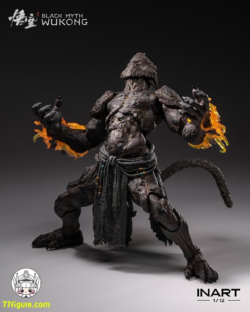 【予約商品】INART 1/12 MAG G0004 ブラックマソン 悟空・石猿 塗装済み可動フィギュア