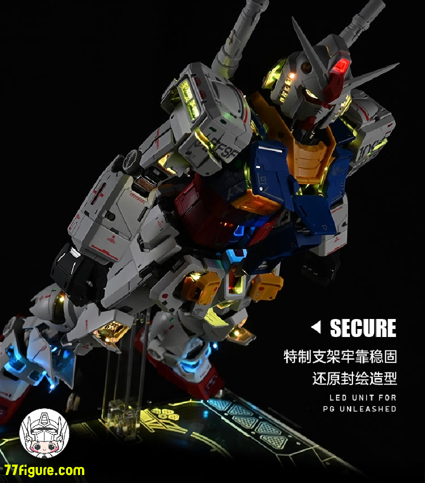 【先行販売】Unicorn Art 1/60 PG UNLEASHED RX-78-2 ガンダム用 LEDユニット デラックス版