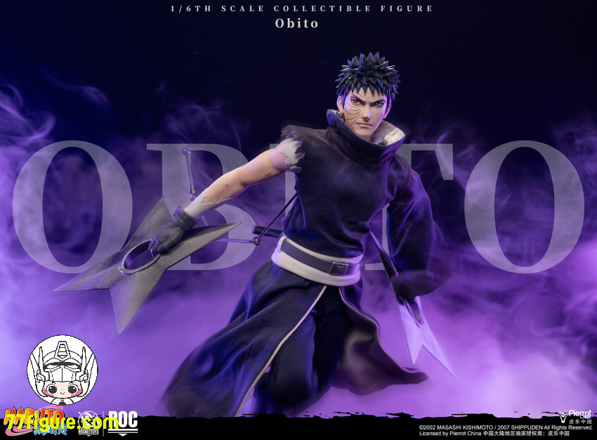 【予約商品】Rocket Toys 1/6 公式公認 『NARUTO -ナルト-』 うちは オビト 塗装済み可動フィギュア