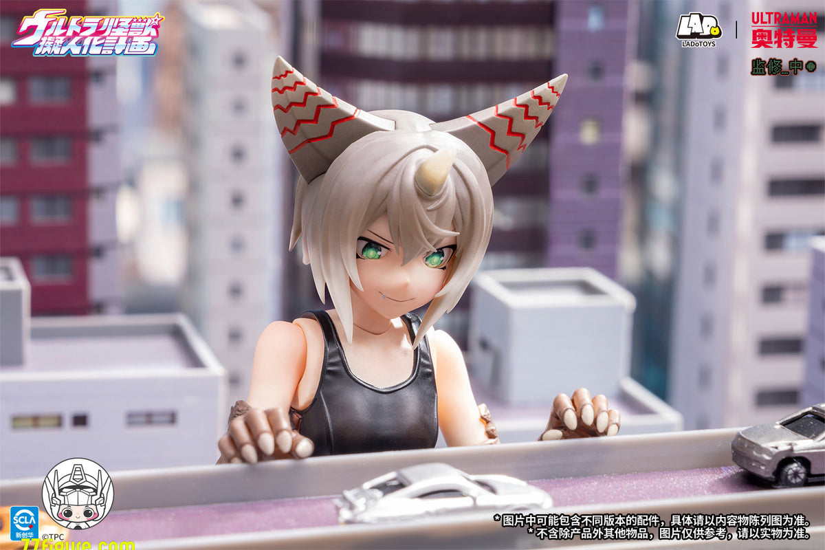 【予約商品】LADoTOYs 1/12 ウルトラ怪獣擬人化計画 ゴモラ 通常版 塗装済み可動フィギュア